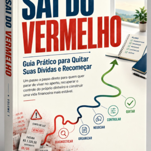 Capa do livro Sai do Vermelho, Volume 1, da Sovanny Finances
